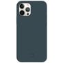 Valenta Snap Luxe Coque iPhone 12 Pro Coque arrière en Cuir Véritable - Bleu