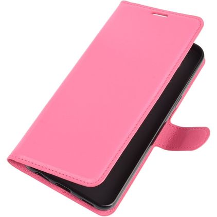 Mobigear Classic Housse LG K51s Etui Porte-Monnaie - Magenta