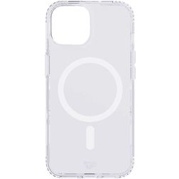 Tech21 EvoLite Coque Transparente iPhone 13 MagSafe Coque arrière Rigide Anti-Chocs - Transparent