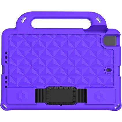 Mobigear Diamond Coque iPad Mini 6 (2021) Coque de tablette pour enfants avec Poignée Enfants en EVA - Violet