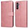 Mobigear Wallet Housse Samsung Galaxy A17 Etui Porte-Monnaie - Rose doré