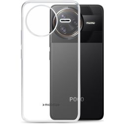 Mobilize Gelly Case Coque Transparente POCO F7 Ultra Coque arrière en TPU Souple - Transparent