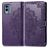 Mobigear Mandala Housse Nokia X30 Etui Porte-Monnaie - Violet