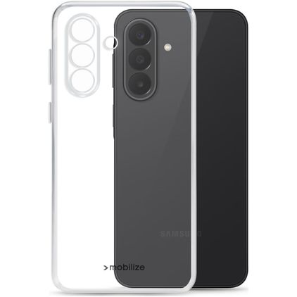 Mobilize Gelly Case Coque Transparente Samsung Galaxy A27 Coque arrière en TPU Souple - Transparent