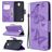 Mobigear Butterfly Housse Nokia 1.3 Etui Porte-Monnaie - Violet