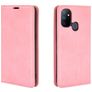 Mobigear Retro Slim Housse OnePlus Nord N100 Etui Porte-Monnaie - Rose