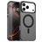 Mobigear Shockproof iPhone 18 Pro MagSafe Plastique rigide Coque arrière - Noir