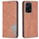 Mobigear Rhombus Slim Housse HONOR 200 Lite Etui - Marron