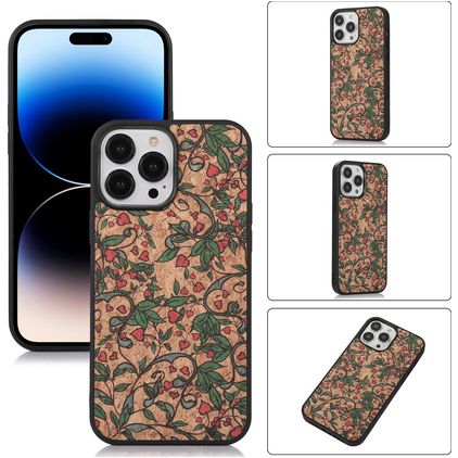 Mobigear Cork Coque iPhone 14 Pro Coque arrière en TPU Souple - Model 4