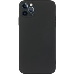 Mobigear Colors iPhone 15 Pro TPU souple Coque arrière - Noir