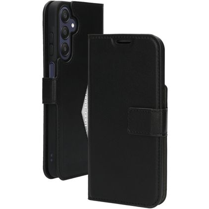 Mobiparts Classic Wallet Samsung Galaxy A25 Étui Portefeuille - Noir
