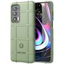 Mobigear Rugged Shield Coque Motorola Edge (2021) Coque arrière en TPU Souple Anti-Chocs - Vert