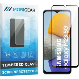 Mobigear Premium Samsung Galaxy M23 Verre trempé Protection d'écran - Compatible Coque - Noir