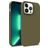 Mobigear Bio Coque iPhone 15 Plus Coque arrière en Eco-Friendly - Vert armée