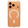 CARE by PanzerGlass Fashionable Coque Transparente iPhone 17 Pro MagSafe Coque arrière en Silicone - Transparent