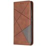 Mobigear Rhombus Slim Housse Nokia 2.2 Etui - Marron