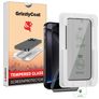GrizzlyCoat AlignPro AntiSpy iPhone 16 Pro Max Verre trempé Protection d'écran Confidentialité - Compatible Coque + Cadre d'installation