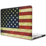 Mobigear Design MacBook Pro 13 Pouces (2008-2012) Coque - US Flag - Model A1278