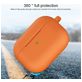 Mobigear Classic Coque Apple AirPods 3 Coque en Silicone Souple - Orange
