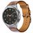 Mobigear Loop Bracelet Nylon pour Smartwatch Fermeture boucle ardillon - 22 mm - Marron