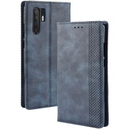 Mobigear Sensation Housse Huawei P30 Pro Etui Porte-Monnaie - Bleu