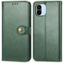 Mobigear Snap Button Housse Xiaomi Redmi A1 4G Etui Porte-Monnaie - Vert