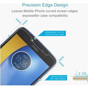 Mobigear Motorola Moto E4 Plus Verre trempé Protection d'écran - Compatible Coque