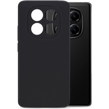 Mobilize Rubber Gelly Xiaomi Redmi Note 14 Pro TPU souple Coque arrière - Noir
