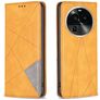 Mobigear Rhombus Slim Housse OPPO Find X6 Pro Etui - Cognac