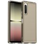 Mobigear Crystal Coque Sony Xperia 10 V Coque arrière en TPU Souple - Gris