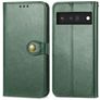 Mobigear Snap Button Housse Google Pixel 6 Pro Etui Porte-Monnaie - Vert