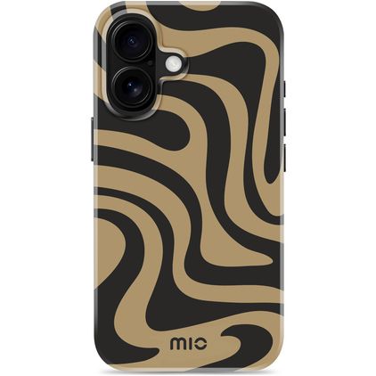 MIO Coque iPhone 16 MagSafe Coque arrière Rigide - Swirl