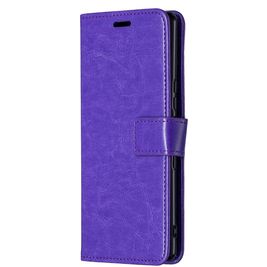 Mobigear Wallet Housse Sony Xperia L4 Etui Porte-Monnaie - Violet