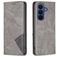 Mobigear Rhombus Slim Housse Samsung Galaxy S26 FE Etui - Gris
