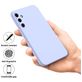 Mobigear Colors Coque Samsung Galaxy A55 Coque arrière en Silicone - Violet