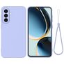 Mobigear Rubber Touch Coque Samsung Galaxy A56 Coque arrière en Silicone - Violet
