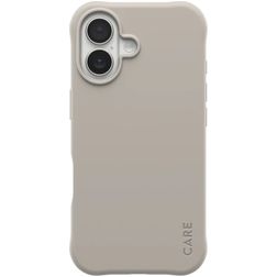 CARE by PanzerGlass Fashionable Coque iPhone 17 MagSafe Coque arrière en Silicone - Vanilla