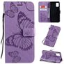Mobigear Butterfly Housse Samsung Galaxy A51 Etui Porte-Monnaie - Violet