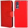 Mobigear Wallet Housse TCL 30 Etui Porte-Monnaie - Rouge