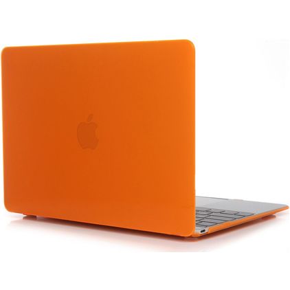 Mobigear Glossy MacBook 12 Pouces (2015-2017) Coque - Orange - Model A1534