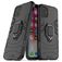 Mobigear Armor Ring Coque iPhone 11 Coque arrière Rigide Anti-Chocs avec Anneau-Support - Noir