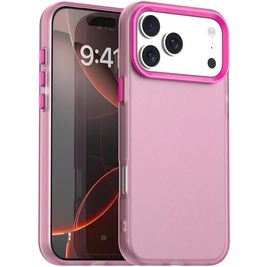 Mobigear Crystal Coque iPhone 17 Pro Coque arrière Rigide - Rouge