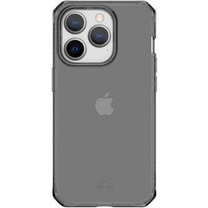 ITSkins SpectrumClear-R Coque iPhone 14 Pro Coque arrière en TPU Souple Anti-Chocs - Smoke