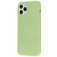 Mobiparts Coque iPhone 12 Pro Coque arrière en Silicone - Pistache Green