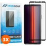 Mobigear Premium Sony Xperia 5 II Verre trempé Protection d'écran - Compatible Coque - Noir (Lot de 3)