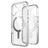Speck Presidio Perfect Clear Transparent iPhone 16 MagSafe Plastique rigide Coque arrière Antichoc - Transparent