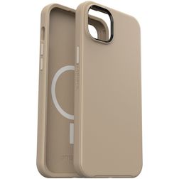OtterBox Symmetry Coque iPhone 14 Plus MagSafe Coque arrière Rigide Anti-Chocs - Beige