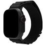 Mobilize Alpine Bracelet Nylon Apple Watch Fermeture boucle ardillon - 42/41/40/38 mm - Noir