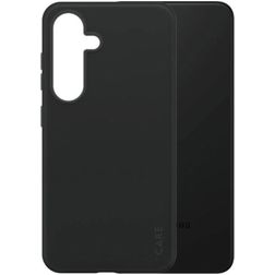 CARE by PanzerGlass Fashionable Coque Samsung Galaxy S24 Coque arrière en Silicone - Noir