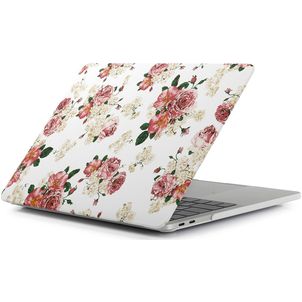 Mobigear Design MacBook Pro 16 Pouces (2021-2026) Coque - Fleurs - Model A2485 / A2780 / A2991 / A3186 / A3428 / A3429